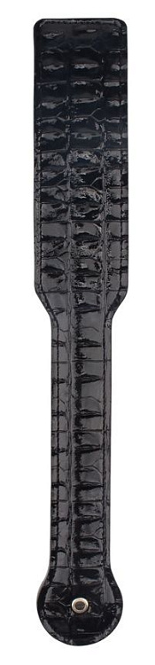 Черная шлепалка Punish Me - 34 см.