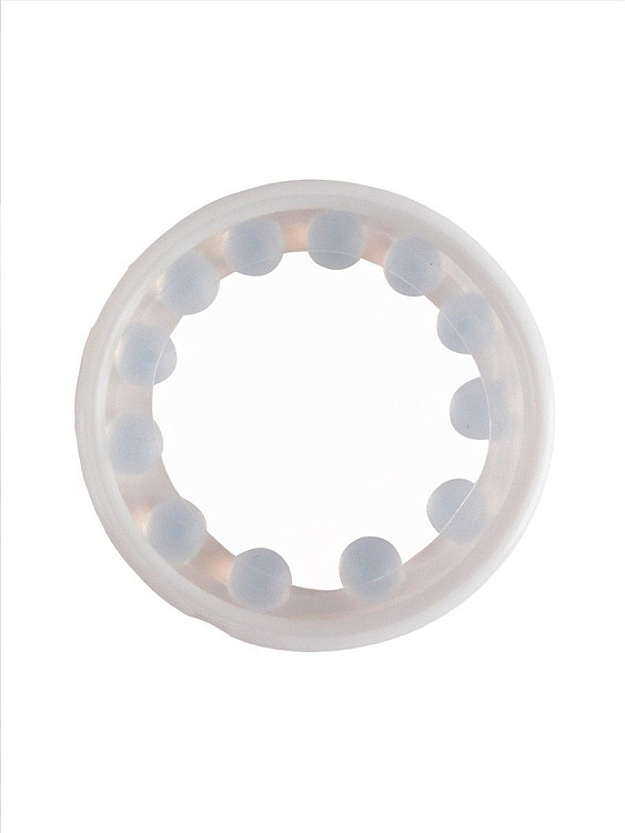 Эрекционное кольцо со стимулирующими шариками на поверхности