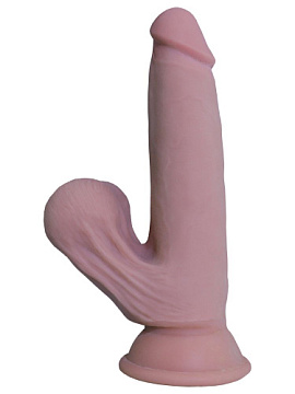 Телесный реалистичный фаллоимитатор Horney Emperor - 19,5 см.