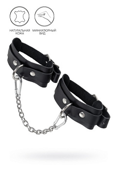 Черные мини-оковы со скруглёнными углами