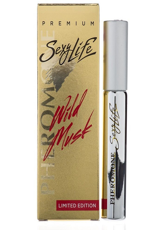 Мужские духи Wild Musk №3 с мускусом и феромонами - 10 мл.