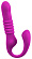 Лиловый вибратор 3 Function Vibrator с функцией фрикций и постукиванием