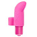 Розовая вибронасадка на палец Finger Vibe