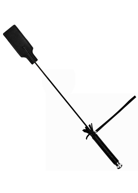 Черный стек с петлей на ручке - 63 см.