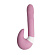Розовый вибростимулятор зоны G 2-в-1
