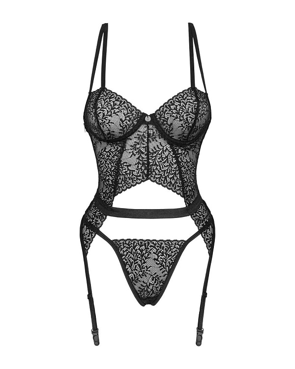 Соблазнительный кружевной корсаж Yaskana